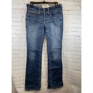 Ariat Real Denim Mid Rise Boot Women's Size 27L Stretch Spitfire Riding Jeans